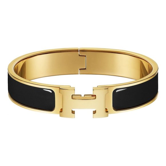 Clic H Bracelet Jewelry - New! Clic H Bracelet Black and Gold